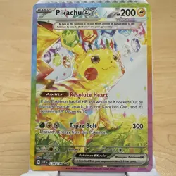 2024 Pokemon Pikachu EX 238/191 - Surging Sparks Holo !! 🔥🔥 - Image 1
