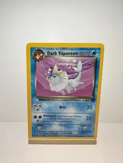 Dark Vaporeon 45/82 Uncommon Team Rocket Pokemon Unlimited Near Mint - Image 1