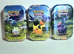 Lot Of 3 Pokemon TCG Ascended Heroes Mini Tins Brand New Sealed - Image 1