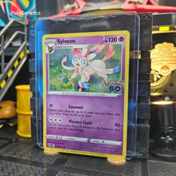 Sylveon Pokemon Go Holo Pokemon TCG 035/078 Rare - Image 2