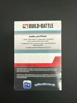 Pokemon TCG Destined Rivals Build And Battle Box SEALED - Image 2