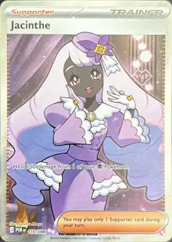 Jacinthe 110/088 Perfect Order Full Art Trainer Pokemon TCG Near Mint - Image 1