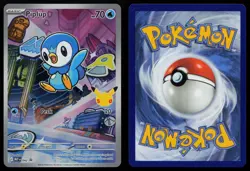 Piplup - 042 Mega Evolution Promo MEP Holo Promo First Partner Pokemon NM - Image 3