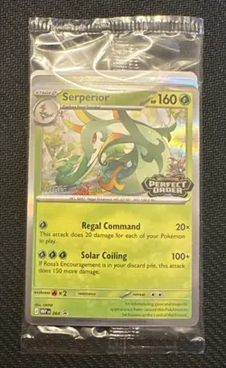 Pokemon TCG Perfect Order STAFF Prerelease Promos 4x (SEALED) - Image 1