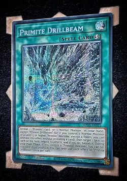 Primite Drillbeam MP25-EN115 Prismatic Secret Rare 1st Edition Yugioh - Image 1