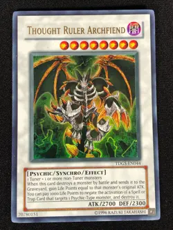 Yugioh Thought Ruler Archfiend TDGS-EN044 Ultra (NM) - Image 1