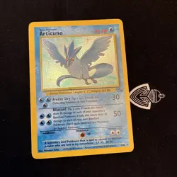 Articuno 2/62 Holo Pokemon Fossil Set Card Vintage 1999 - Image 1