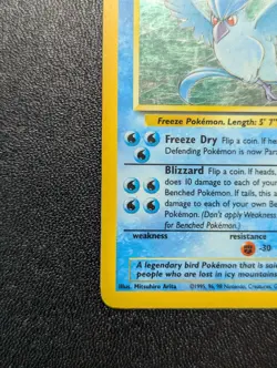 Articuno 2/62 Fossil Set - 1999 Pokemon Card (MP) - Image 5