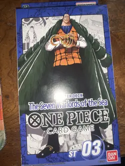 One Piece The Seven Warlords of the Sea ST-03 Starter Deck ENGLISH SEALED NEW 811039038427 - Image 1