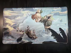 Disney Lorcana Playmat Lot w/ Lorebook - Image 1