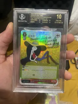 Adventure Time Weiss Black Label Bgs 10 Sp Set Vip Discount - Image 2