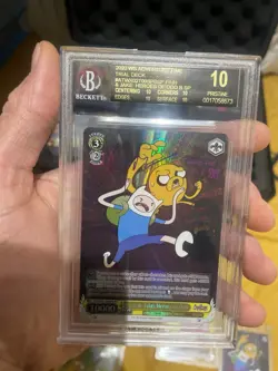 Adventure Time Weiss Black Label Bgs 10 Sp Set Vip Discount - Image 4