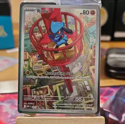 MEP 010 Riolu: Sealed Mega Evolution ETB Promo Card & Dividers : Pokemon TCG - Image 2