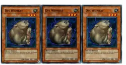 Yugioh- 3X Des Wombat - Common - Unlimited - TLM-EN031 - Near Mint - Image 1