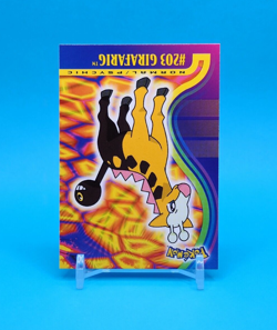 Pokemon Card - Girafarig #203 - Johto Series - Topps - Image 2