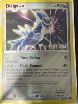 Dialga 16/106 Platinum Burger King Promo STAMPED Reverse Pokemon Card - Image 1