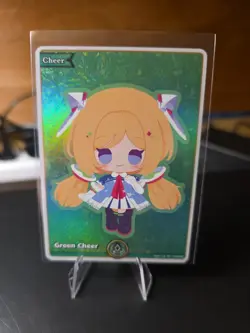 hololive OFFICIAL CARD GAME Green Cheer (SY) - Curious Universe NM - Image 1