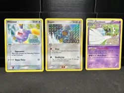 Insane Mid Era Stamp Pokemon Card Lot! Bagon Deoxys Whismur Crystal Gardevoir - Image 1