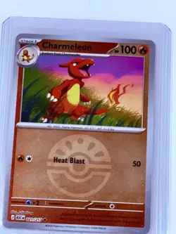 Ascended Heroes Charmeleon Friend Ball Reverse Holo #021/217 Pokemon Card NM - Image 1