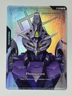 Gundam Kimaris Resource Foil - R-019 - C+ NM - Gundam TCG Card Game - Image 1