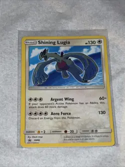 Shining Lugia SM82 Holo Promo Sun & Moon Promo Pokemon Card - Image 1