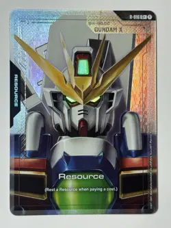 Gundam Card Game GD02 Dual Impact R-016 C+ Gundam X - Image 1