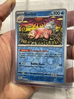 Pokemon - Slowbro - Reverse Holo - 043/198 - Scarlet & Violet - LP+ Pokemon Card - Image 2