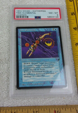 1994 Time Elemental Legends Magic The Gathering MTG card revised PSA graded 8 - Image 1