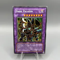 Yu-Gi-Oh Dark Paladin DMG-001 Secret Rare Limited Edition Holo Card (See Pics) - Image 1
