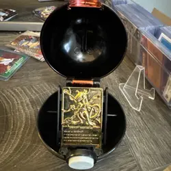 23k Gold Plated Mewtwo Pokemon Burger King 1999 Metal Card w/Pokeball & COA! - Image 2