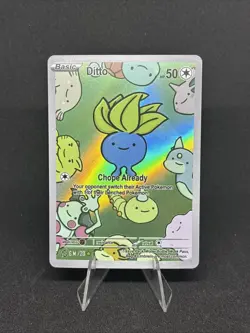 Pokemon Card Holo After Skool Hobby Ditto Oddish #20 New Foil Holo - Image 1