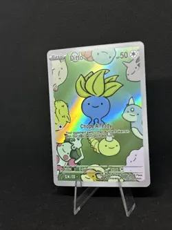 Pokemon Card Holo After Skool Hobby Ditto Oddish #20 New Foil Holo - Image 3