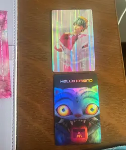 Baby Saja Photocard- Kpop Demon Hunters- holographic McDonald’s Card unused code - Image 1