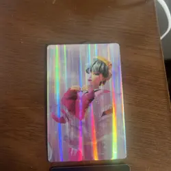 Baby Saja Photocard- Kpop Demon Hunters- holographic McDonald’s Card unused code - Image 2