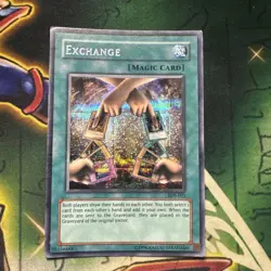 Yugioh! Exchange EDS-001 Secret Rare MP - Image 1