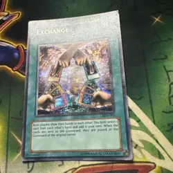 Yugioh! Exchange EDS-001 Secret Rare MP - Image 2