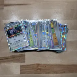 100 Pokemon Card Lot - All Holos/Reverse Holos - No Duplicates - Image 1