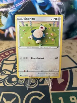 Snorlax Crown Zenith Rare Pokemon TCG 109/159 Sword & Shield - Image 1