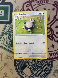 Snorlax Crown Zenith Rare Pokemon TCG 109/159 Sword & Shield - Image 3