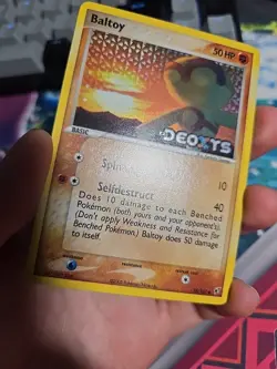 Baltoy (Reverse Holo) 53/107 EX Deoxys (LP+) Pokemon TCG - Image 5