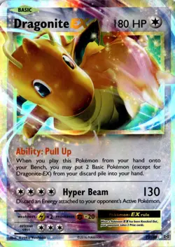 Dragonite EX (72/108) Ultra Rare XY - Evolutions NM Pokemon TCG - Image 1