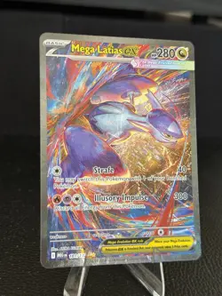 Mega Evolution Mega Latias EX SIR 181/132 Pokemon TCG Secret Rare NM CLEAN - Image 2