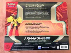 NEW SEALED - POKEMON TCG BOX - ARMAROUGE EX - PREMIUM COLLECTION - Image 2
