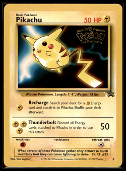 1998 Pokemon Black Star Promo Lot: Pikachu 4 Dragonite 5 MP - WOTC - Vintage - Image 2