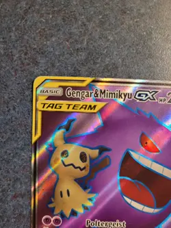 Gengar & Mimikyu GX 164/181 HP - Team Up Full Art Tag Team Pokemon - Image 5