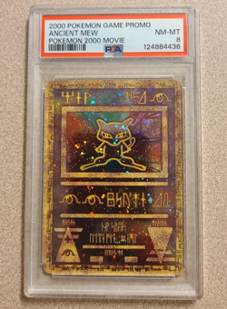 2000 POKEMON GAME PROMO ANCIENT MEW POKEMON 2000 MOVIE PSA 8 NM-MT NEW CERT! - Image 1