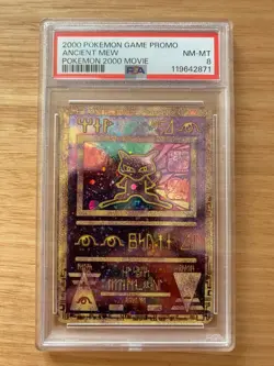 2000 Pokemon Game Promo – Ancient Mew (Movie Promo) PSA 8 - Image 1