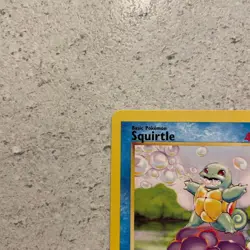 Squirtle 63/102 Pokemon Card TCG Base Set Unlimited LP - Image 3