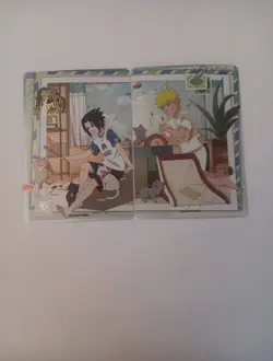 Naruto Uzumaki & Sasuke Uchiha Naruto Kayou PU-005 & PU-006 English Cards NM - Image 1