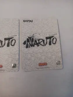 Naruto Uzumaki & Sasuke Uchiha Naruto Kayou PU-005 & PU-006 English Cards NM - Image 5